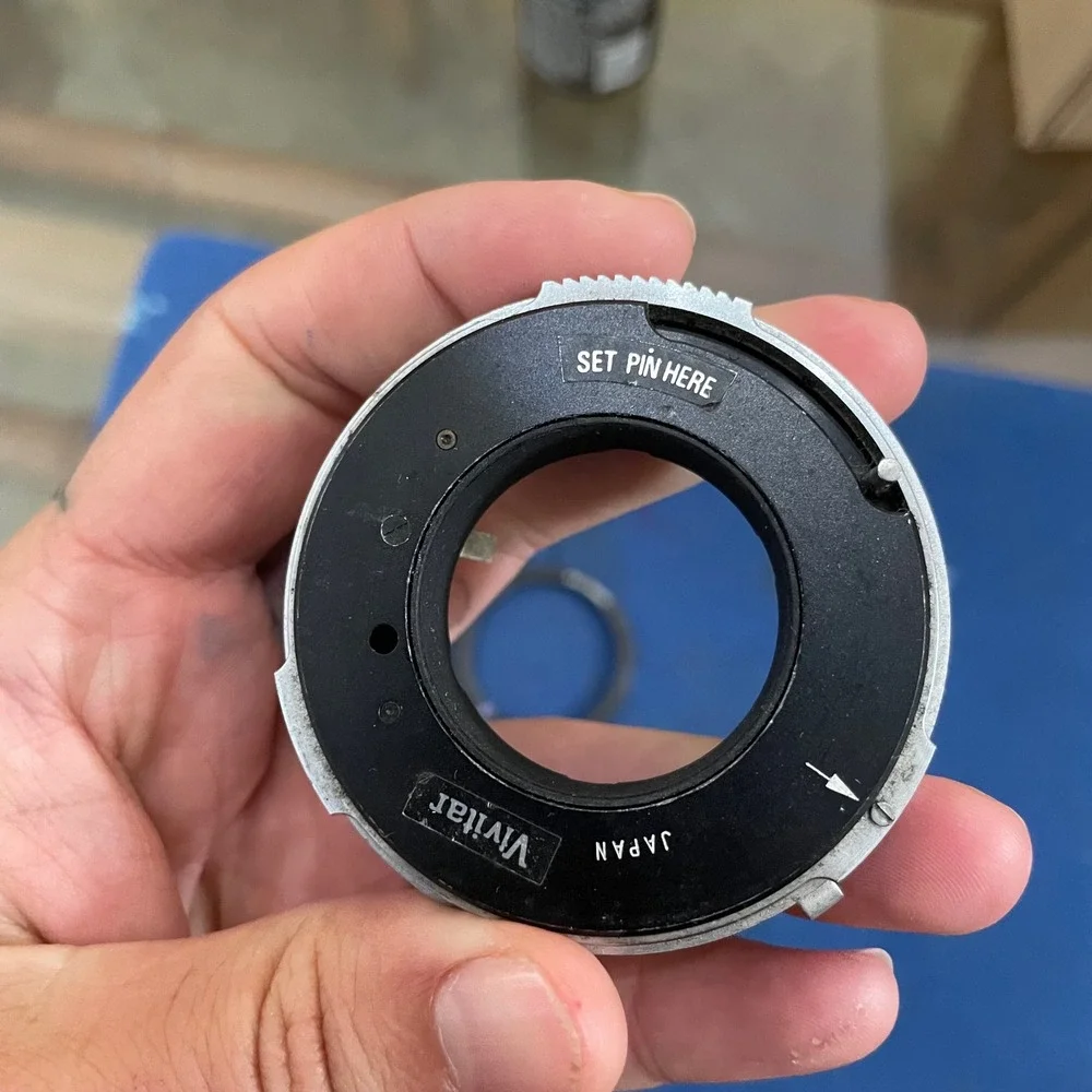 Vivitar Camera Lens Mount Adapter Japan with 55mm and 49mm Rings France